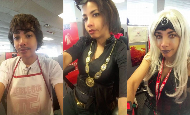 Illustration for article titled Woman Cosplays To Work To Beat Stupid Dress Code